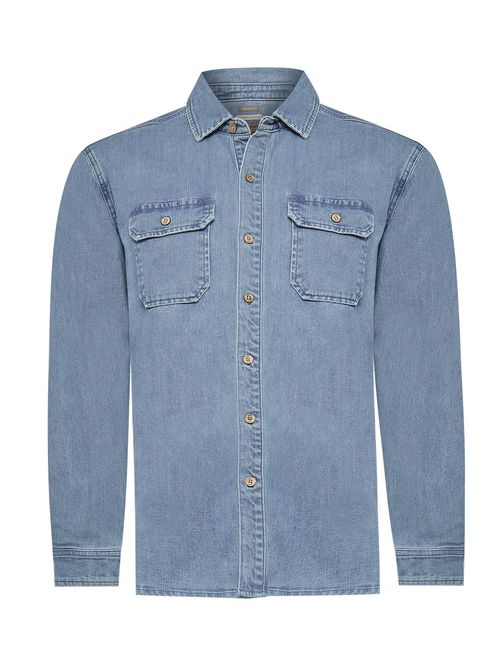 CAMISA M/L HOMBRE SHR-DENIM-WIM25