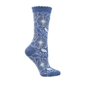 CALCETIN MUJER RFV24W ST FLOWERS