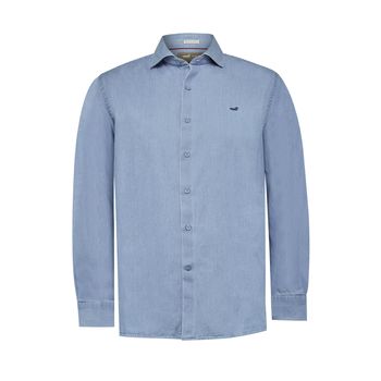 CAMISA M/L HOMBRE SHR-CHAMBRAY-FAM25