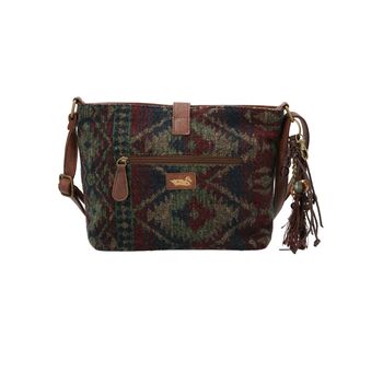 CARTERAS MUJER I25MH ETHNIC CROSS