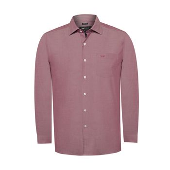 CAMISA M/L HOMBRE SHR-WOOLSOLID-FAM25