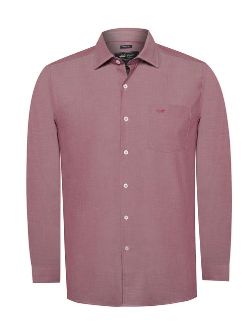CAMISA M/L HOMBRE SHR-WOOLSOLID-FAM25