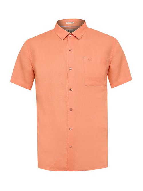 CAMISA M/C para HOMBRE SHR-LINENSHORT-SUM25  ORANGE