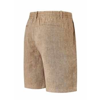 SHORT para HOMBRE SHT-LINEN-SUM25 MELANGE PECAN