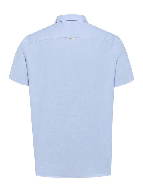 CAMISA M/C para HOMBRE SHR-LINENSHORT-SUM25 Aquamarine